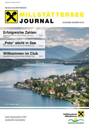 Millstättersee Journal - Ausgabe Sommer 2018
