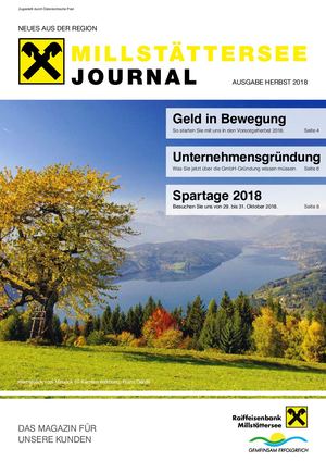 Millstättersee Journal - Ausgabe Herbst 2018