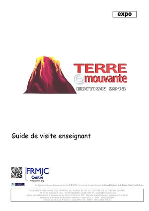 Dossier Enseignant Integral Terre Emouvante