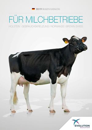 2019 BULLEN KATALOG FÜR MILCHBETRIEBE EVOLUTION Deutschland