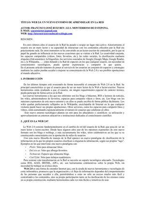 Articulo Paco Ruiz Web 2 0