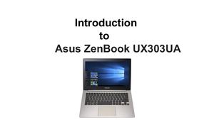 Review Of Asus Zen Book Ux303ua