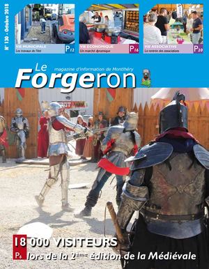 Le Forgeron n°130-Octobre 2018- Magazine d'informations municipales de Montlhéry