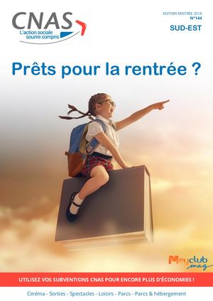 Guide Cnas/Meyclub Rentrée 2018 Sud Est