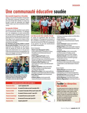 09-2018 Un projet éducatif ambitieux pour l’épanouissement de tous les écoliers