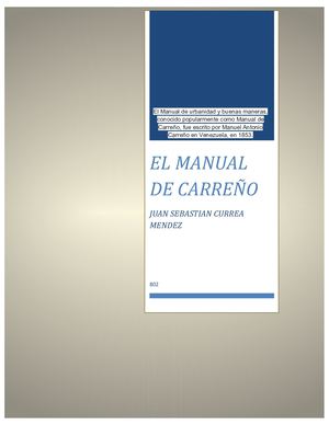 Manual De Carreño