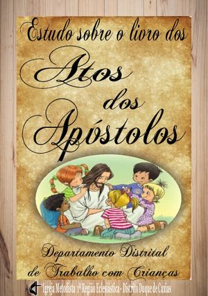LIvreto Atos Dos Apóstolos Min Infantil