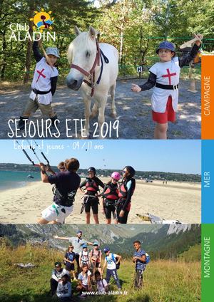Brochure Colos Eté 2019