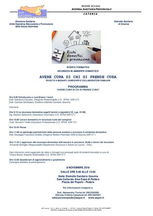 Locandina Gravina Del 08 11 2018