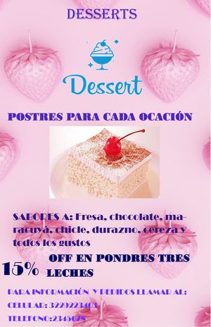 Catalogo De Postres