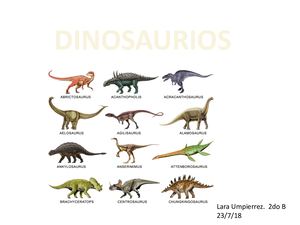 Dinosaurios Lara