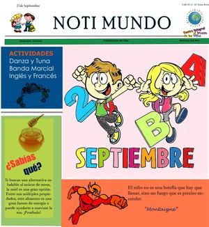 Periódico Digitital, CI Mundo de los Niños