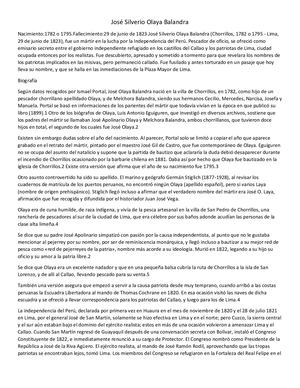 José Silverio Olaya Balandra