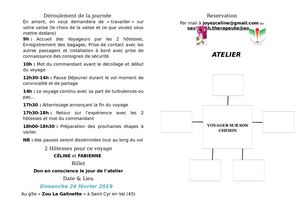 Plaquette Atelier Voyager Sur Son Chemin Saint Cyr En Val24 Fevr 2019 (1)