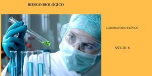 CARTILLA - RIESGO BIOLÓGICO ,LABORATORIO CLÍNICO