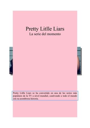 Pretty Litlle Liars