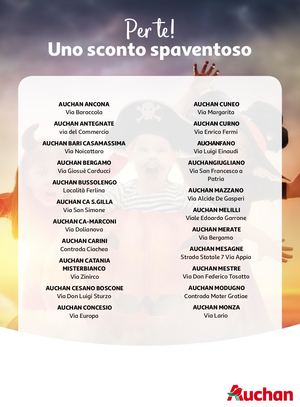 Punti Vendita Auchan Halloween