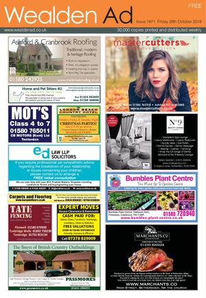 Wealden Ad 26/10/2018