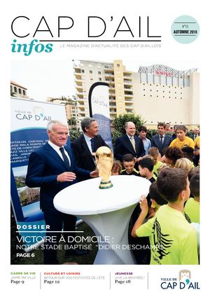 Cap d'Ail Infos  N°13 - automne 2018