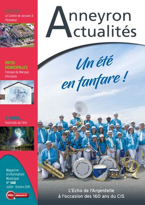 Anneyron Actualités N°140 de juillet 2018