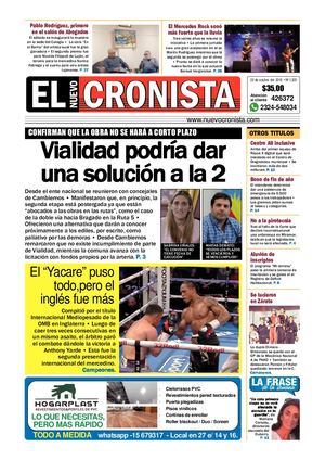 El Nuevo Cronista 22 10 2018
