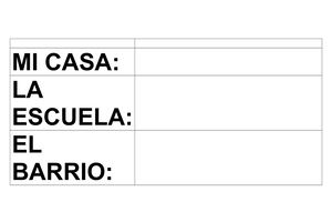 Cuadro Para Completar