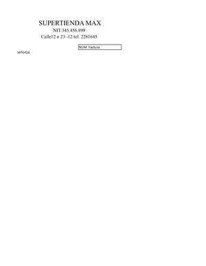 Factura sutimax 702