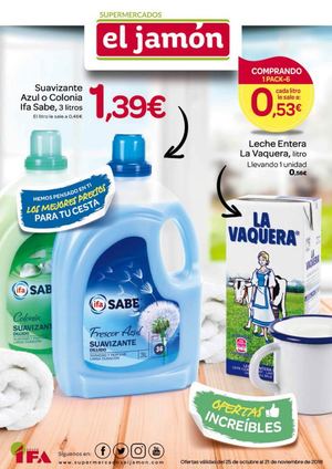Supermercados El Jamón - 2018/11/21 - Catálogo Supermercados El Jamón