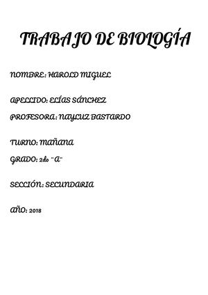 Taxonomia de plantas con fruto