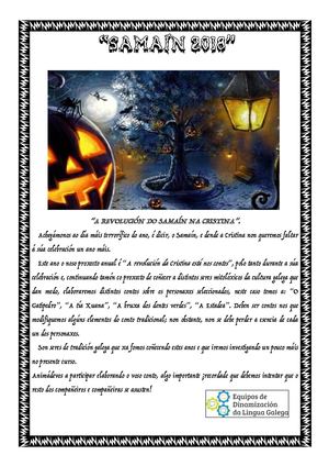 Samaín 2018, Díptico