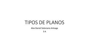 Tipos De Planos (Audiovisuales)