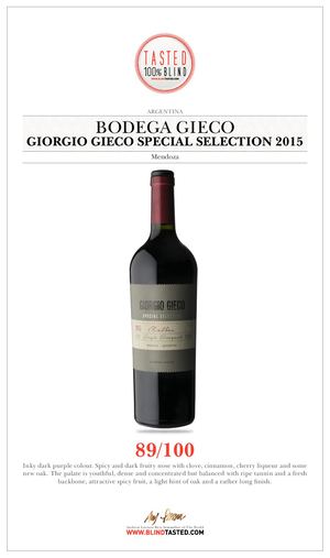 Bodega Gieco - Giorgio Gieco Special Selection 2015 - Mendoza