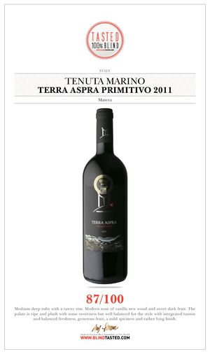 Tenuta Marino - Terra Aspra Primitivo 2011 - Matera