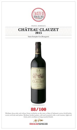Château Clauzet - 2015 - Saint Estèphe Cru Bourgeois  .