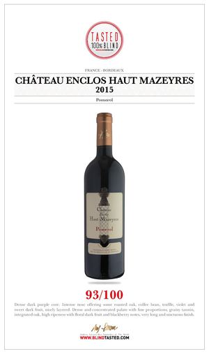 Château Enclos Haut Mazeyres 2015 - Pomerol .