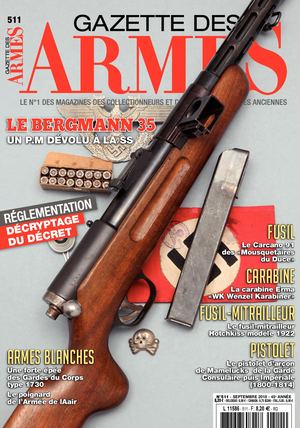 GAZETTE DES ARMES 511 Septembre 2018