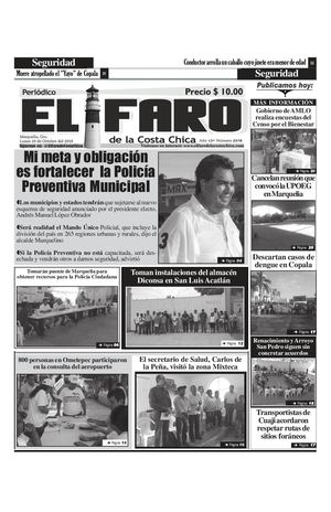 29 de Octubre del 2018