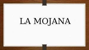 LA MOJANA