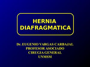 Hernia Diafragmática