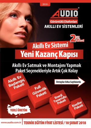 Audio Fiyat Listesi 2018