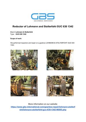 Reductor Of Lohmann And Stolterfoht GUC 630 1342