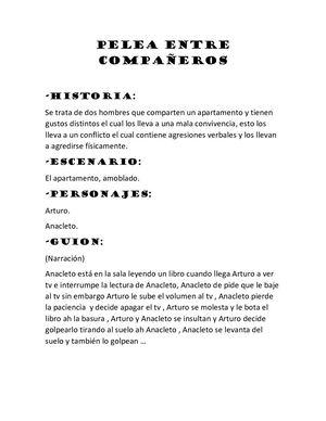 Pelea Entre Compañeros