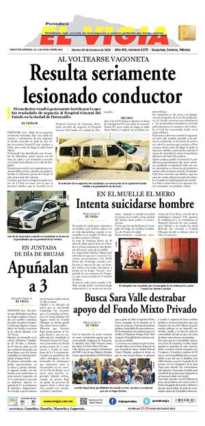 30 de octubre del 2018