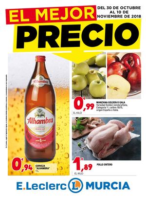 E.Leclerc - 2018/11/10 - Catálogo E.Leclerc - Murcia