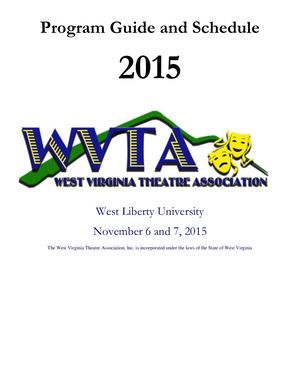 WVTA Conference Program 2015