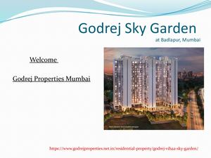 Godrej Sky Gardens Vihaa Badlapur