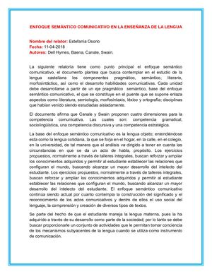 Enfoque Semántico