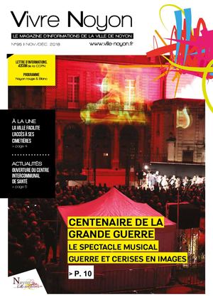 Novembre-décembre 2018 / Vivre Noyon n°95
