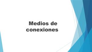 medios de conexion