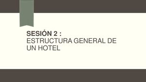 Estructura General de un Hotel